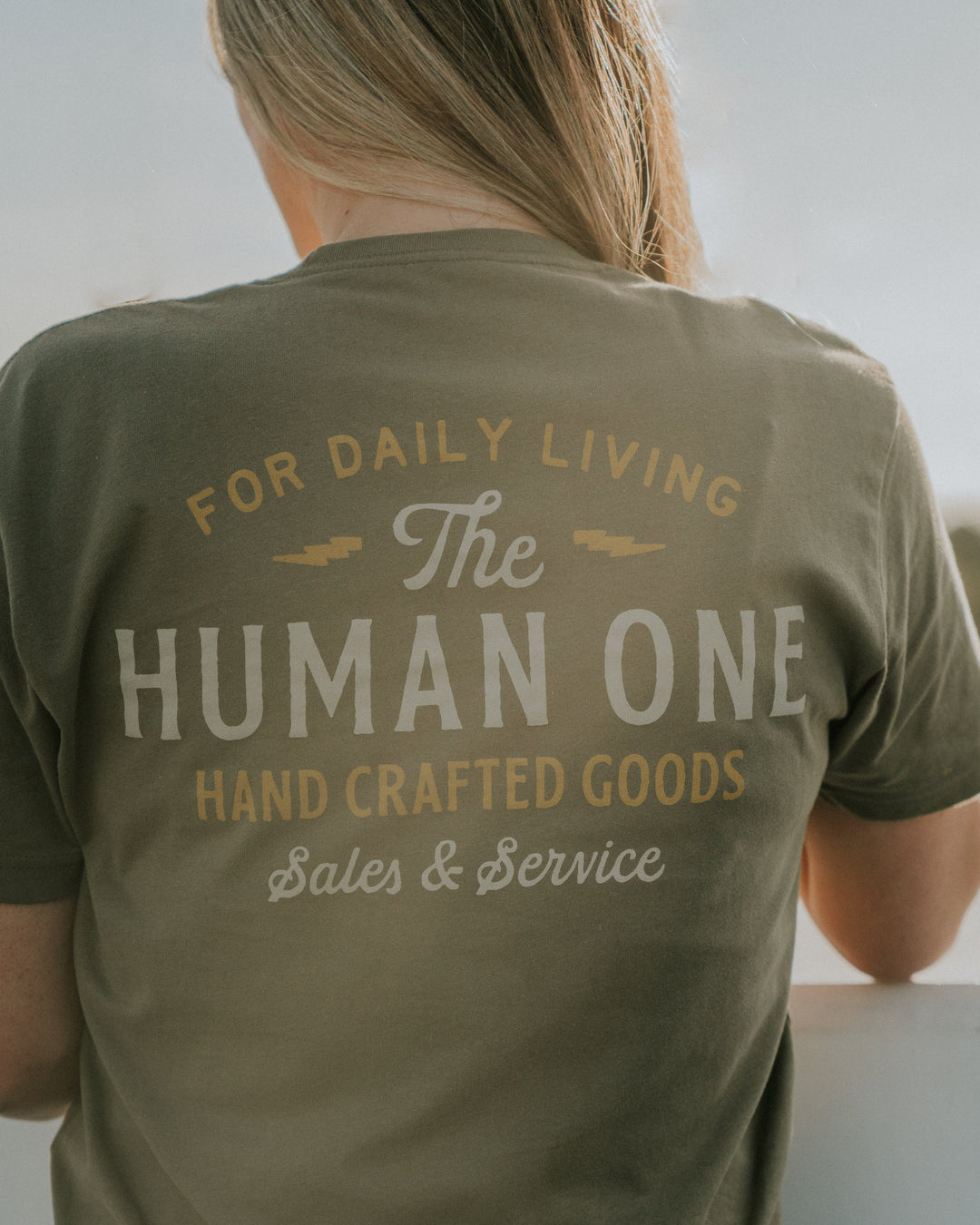 Shop Tee - Military Green