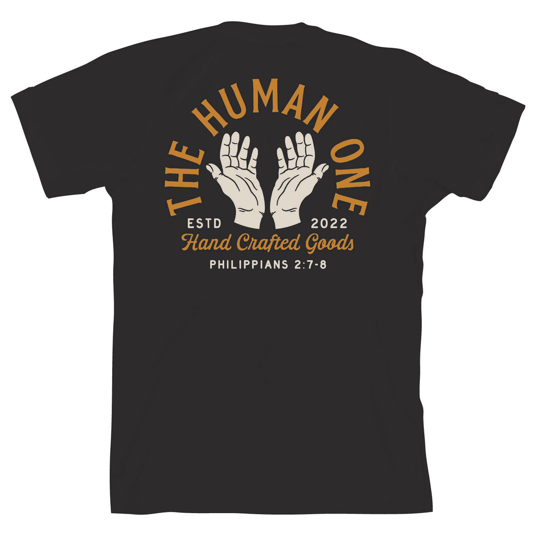 Hand Stamp Tee - Black