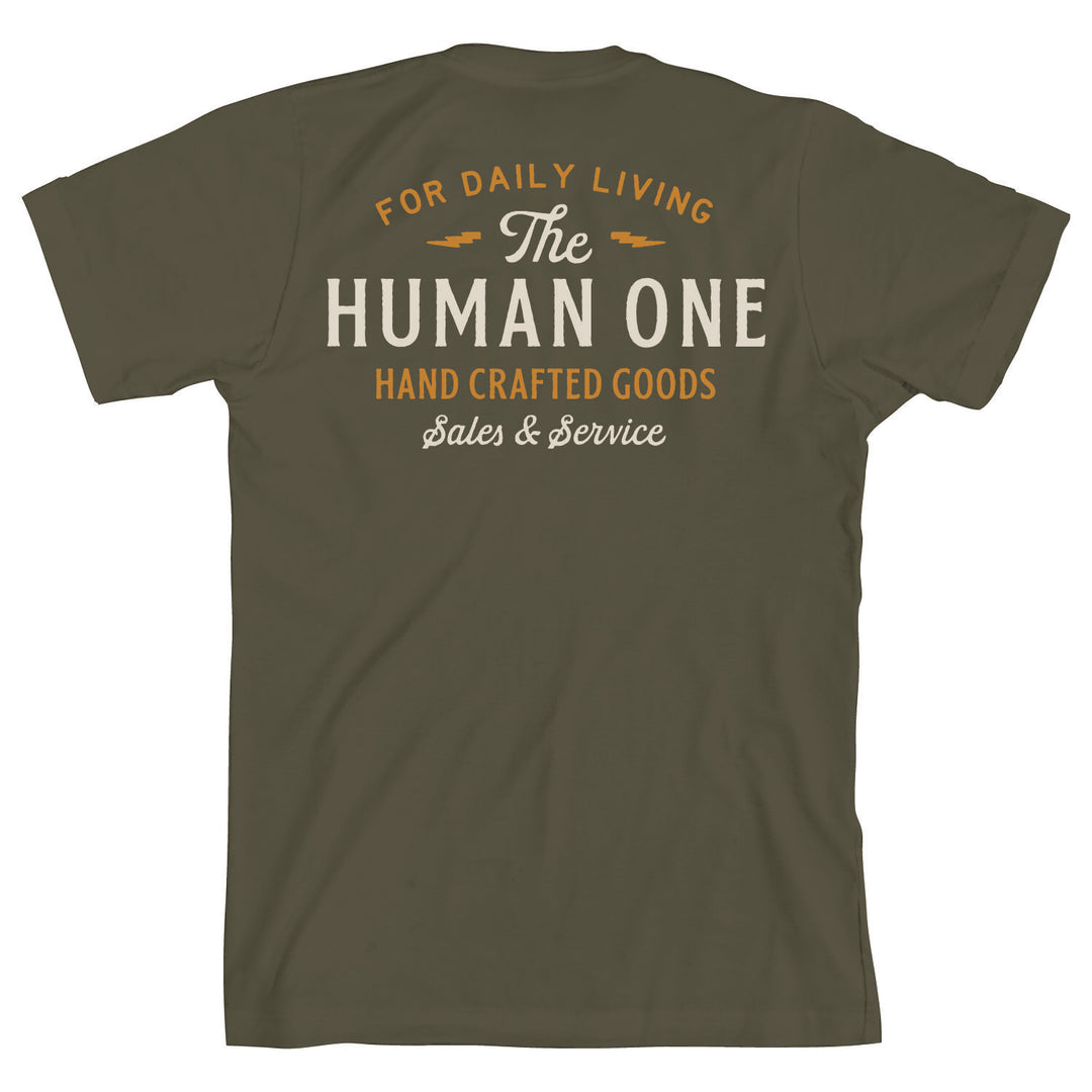 Shop Tee - Military Green